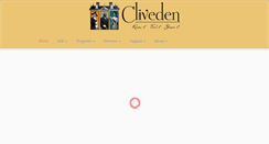 Desktop Screenshot of cliveden.org