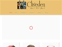 Tablet Screenshot of cliveden.org